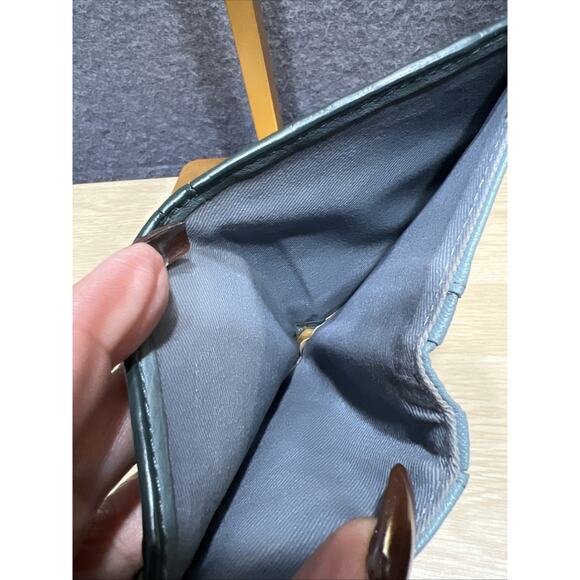 FOSSIL Authentic Palm Sized Bi-Fold Wallet Leather Credit Card Clutch - Picture 7 of 7